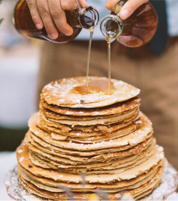 A very spring wedding with maple syrup