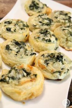 Spinach Cheese Puffs