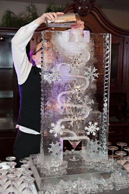 Ice Sculpture for cocktails