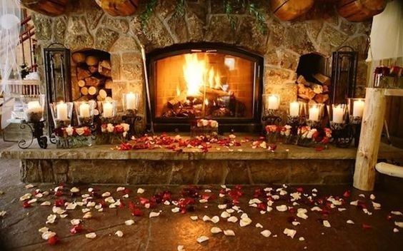 Wedding Fireplace