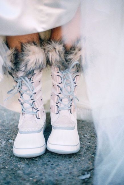 Will you wear boots under your wedding dress?