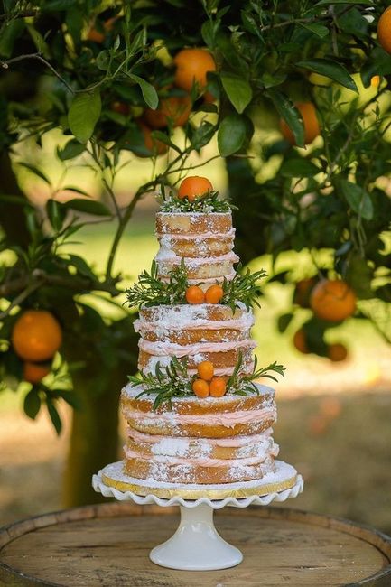 Fruity Summer Wedding Cakes