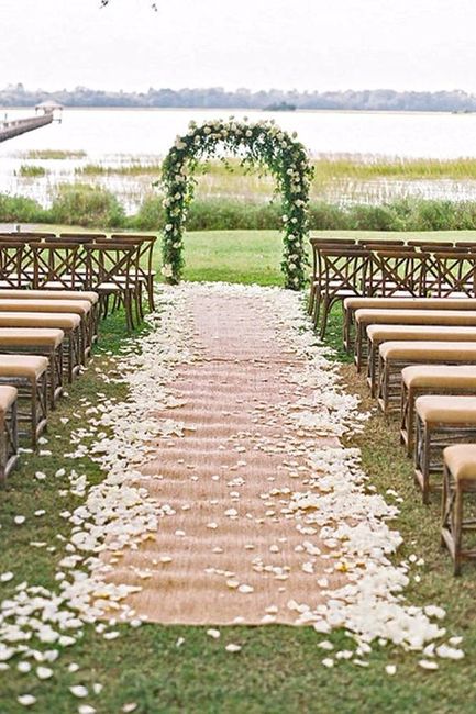 Summer Ceremony Decors with Flowers