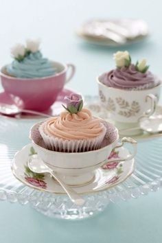 Tea Cupcakes
