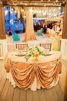 Sequin Tablecloth