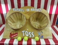 Bushel basket toss