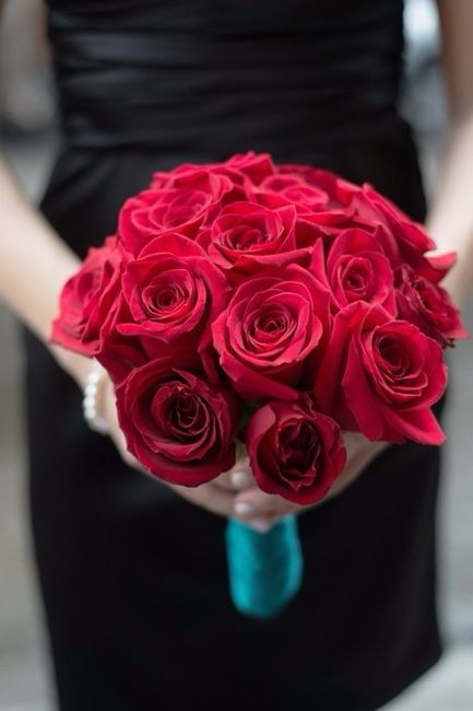 Red roses bouquet