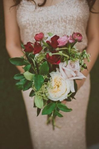 Rustic wedding bouquet