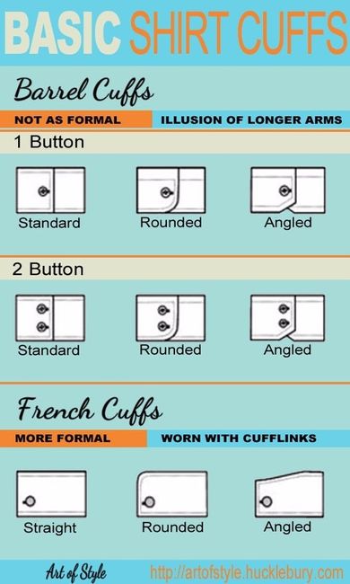 French cuffs or barrel cuffs?