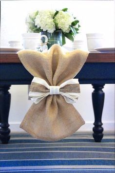 Burlap Table Runner