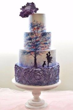 Creative wedding cake