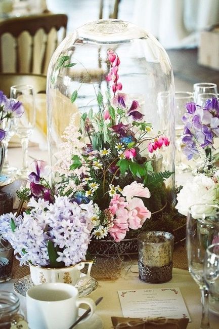 Whimsical centerpieces
