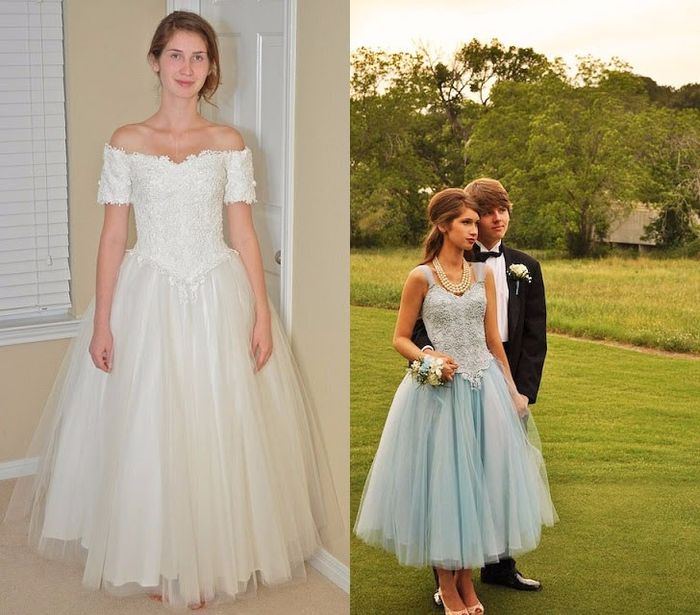 Refashion Wedding Dress