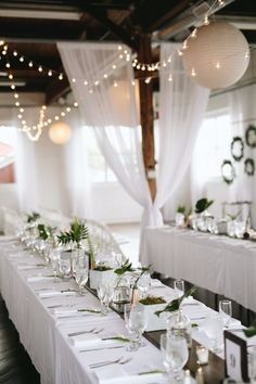 Modern tablescape