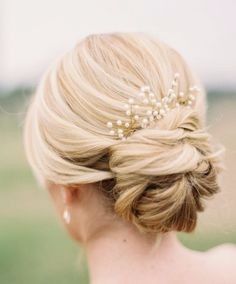 Classic chignon