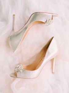 Silver shoes