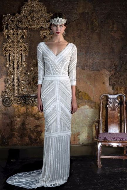 Art Deco Wedding Dress