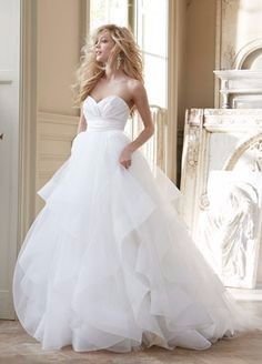 Ballgown empire waist