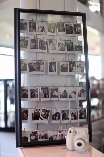 Polaroid picture holder