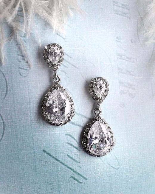 2. Diamond earrings