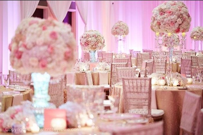 Banquet Hall in Pink