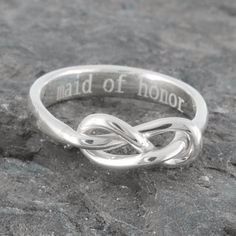 Infinity ring for the maid of honour!