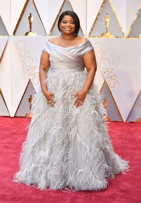 Octavia Spencer in Marchesa