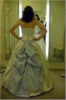 The Sash Gown Bustle