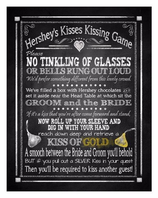 Hershey Kiss Game