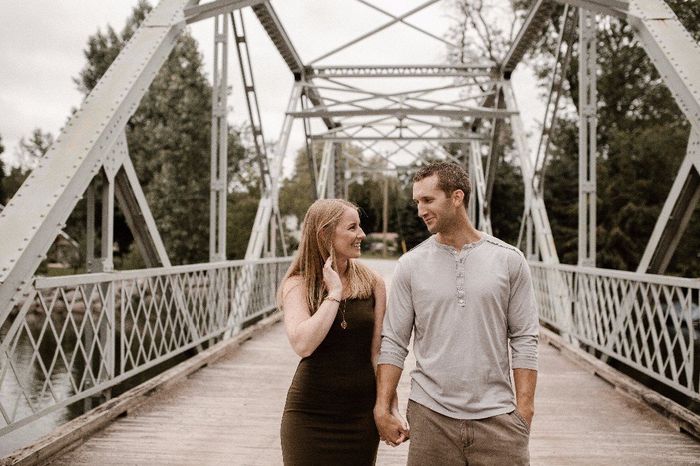 Where did you take your engagement pictures? 3