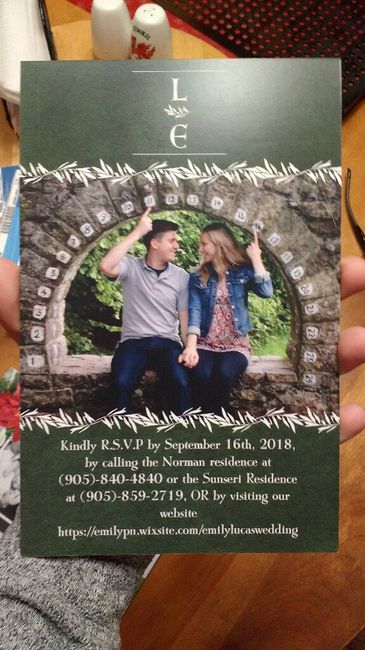 Vistaprint Invitations with Photos - 2