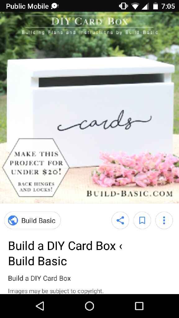 Card/money Box Diy? - 1