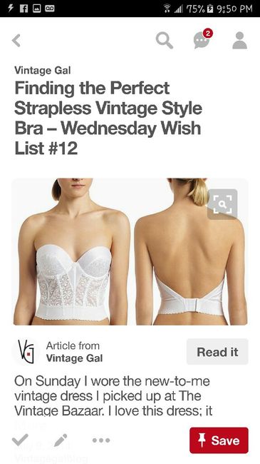 What should you wear under your dress? - 1