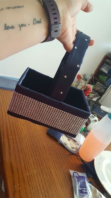 Diy flower girl basket - 1