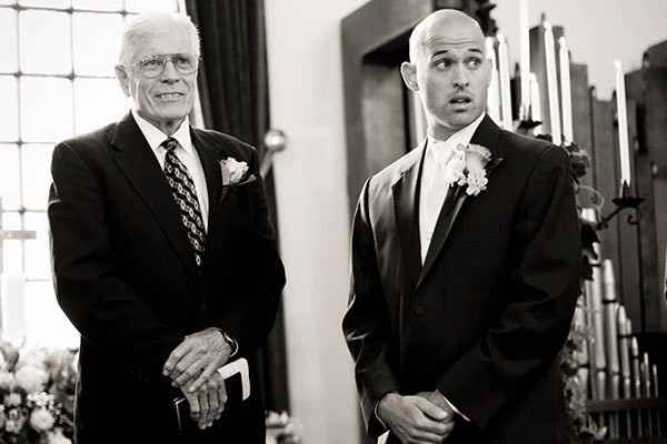 What reaction do you expect from your groom when he sees you?