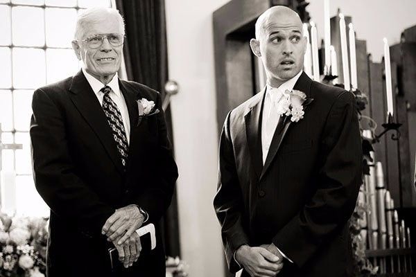 What reaction do you expect from your groom when he sees you?