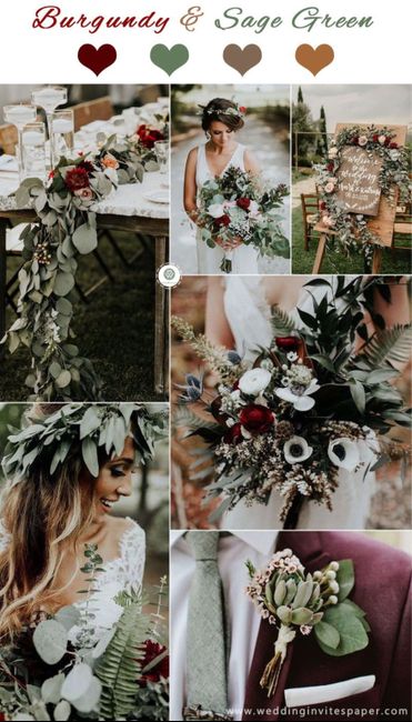 How many colours in your wedding colour palette? 12