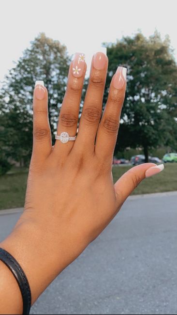 Tell me the story behind your engagement ring! - 1