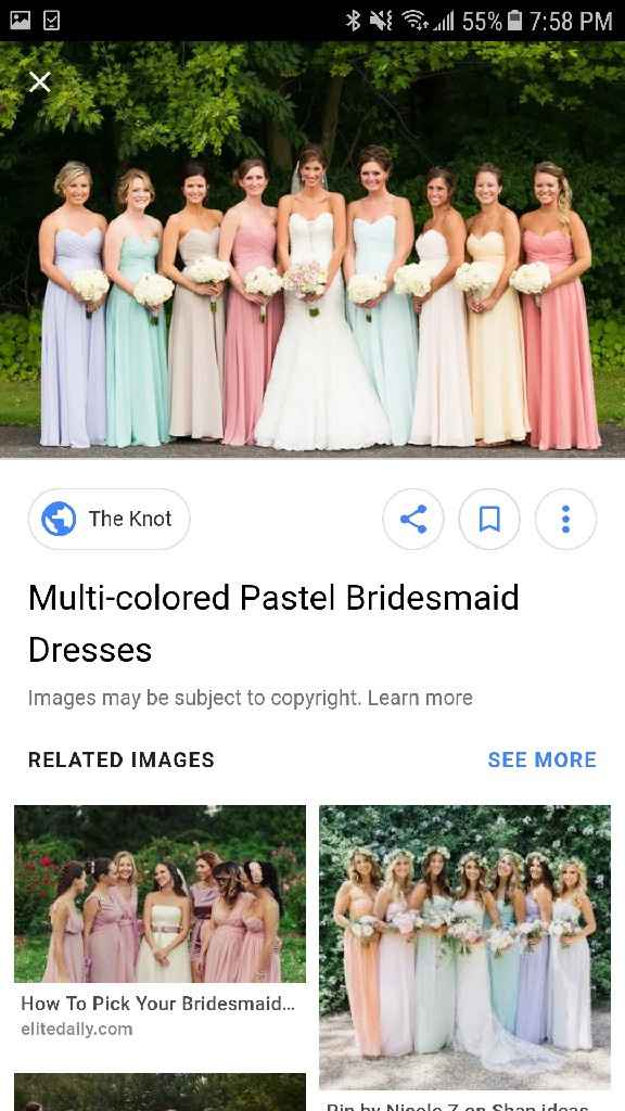 What colours are you using in your wedding decor? - 1