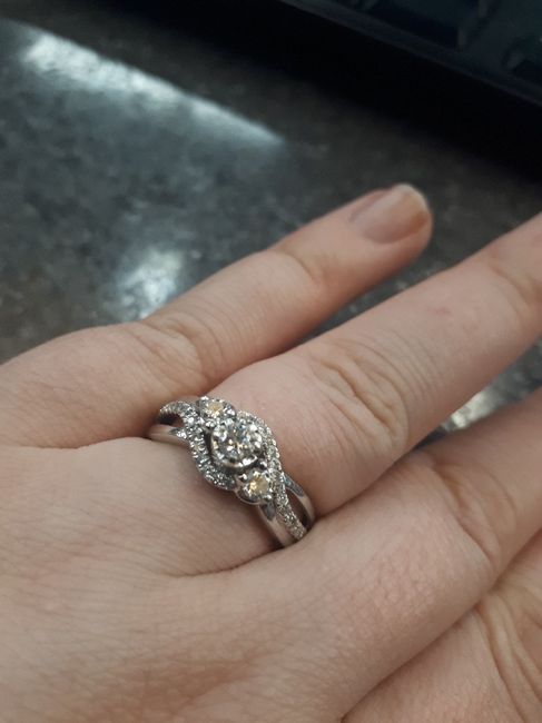 Engagement Rings with Unique features/hidden gems 3