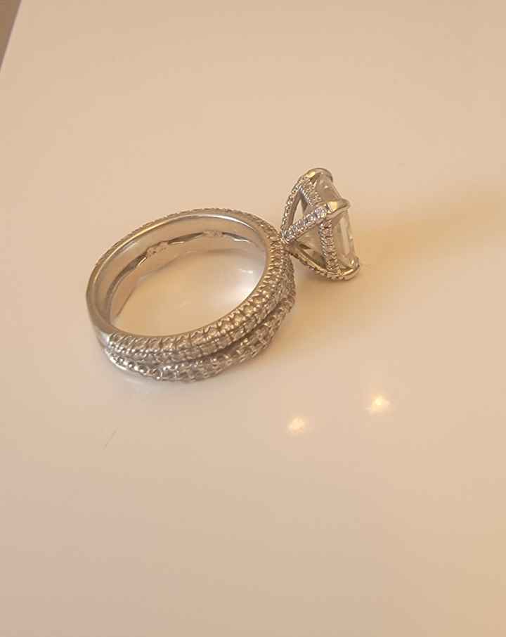Post your moissanite engagement rings! - 2