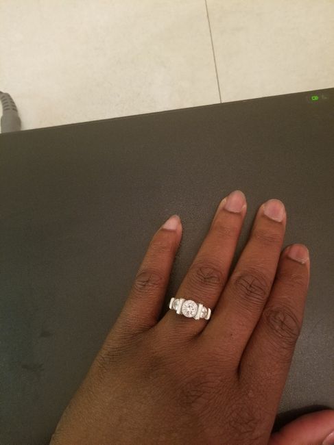Let’s see those beautiful engagement/wedding rings! 20