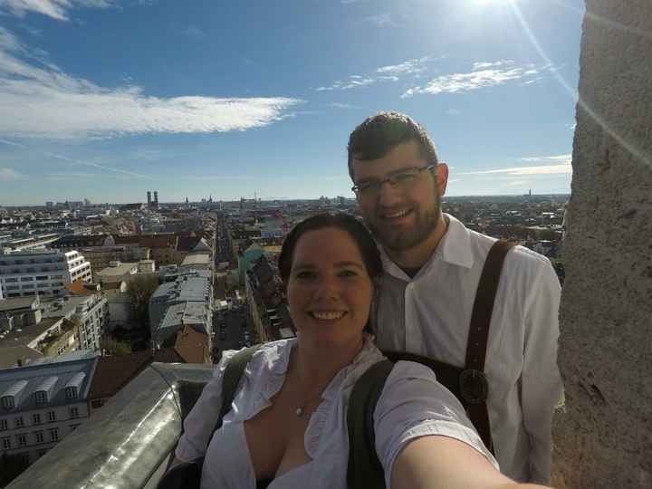 AJ and I in Germany!