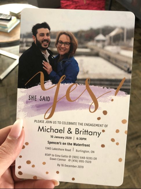 Engagement Party Invitations - 1