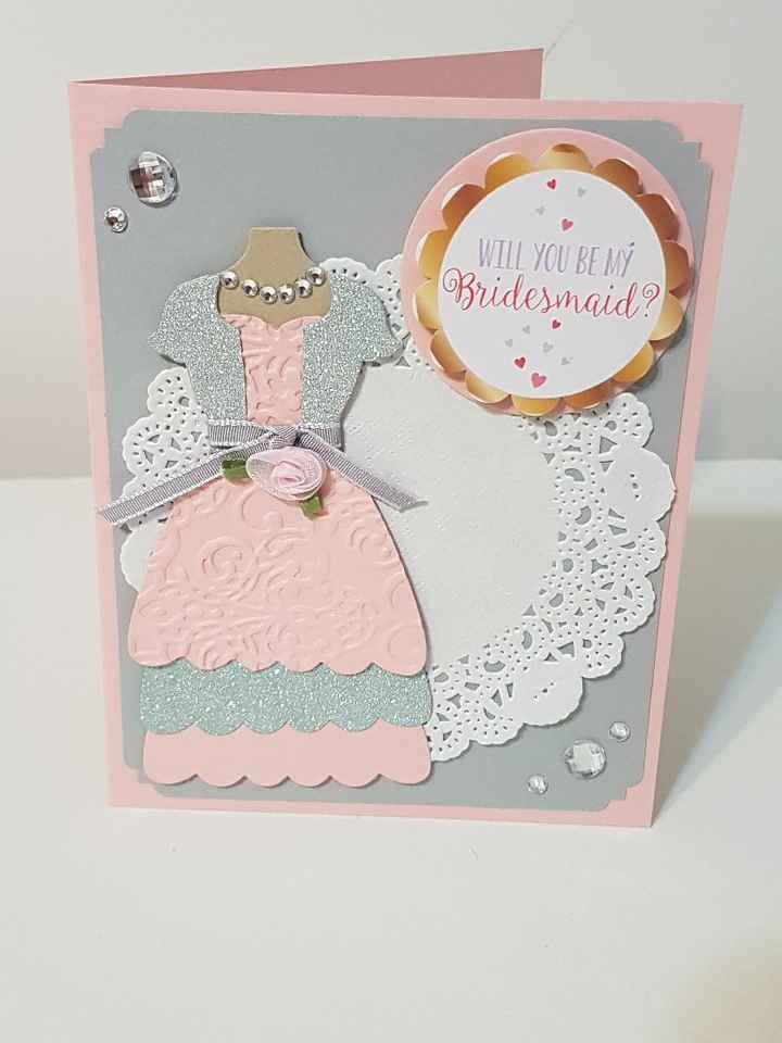 How did you ask your bridesmaids?? - 1