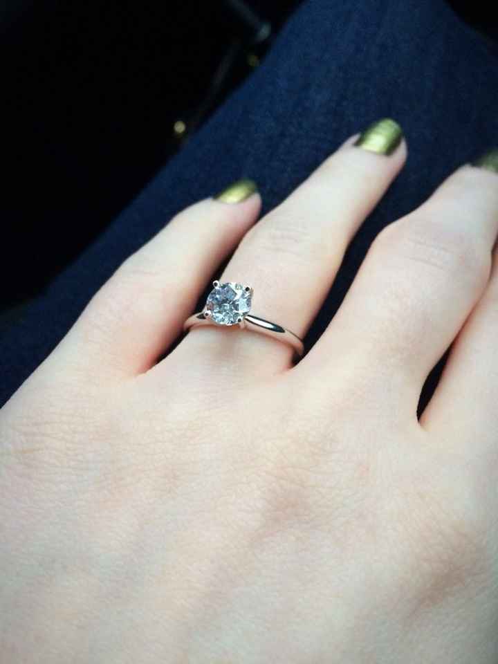 Show off your diamond ring! - 1