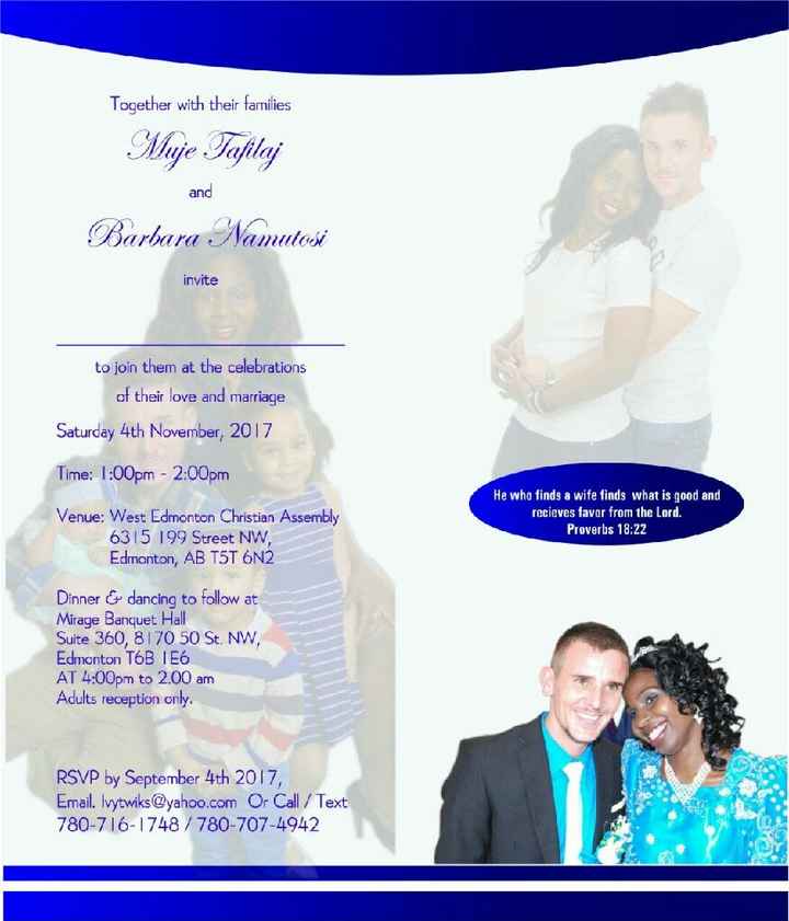 Wedding invitation ideas - 2