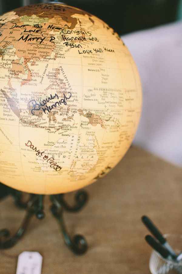 Globe Guest Book