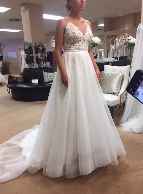 Any brides wear a Mikaella Bridal dress? 4