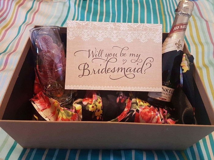 Alternative Bridesmaid proposal format - thoughts? 1